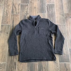 Woolrich 1/4 zip pullover sweatshirt size M